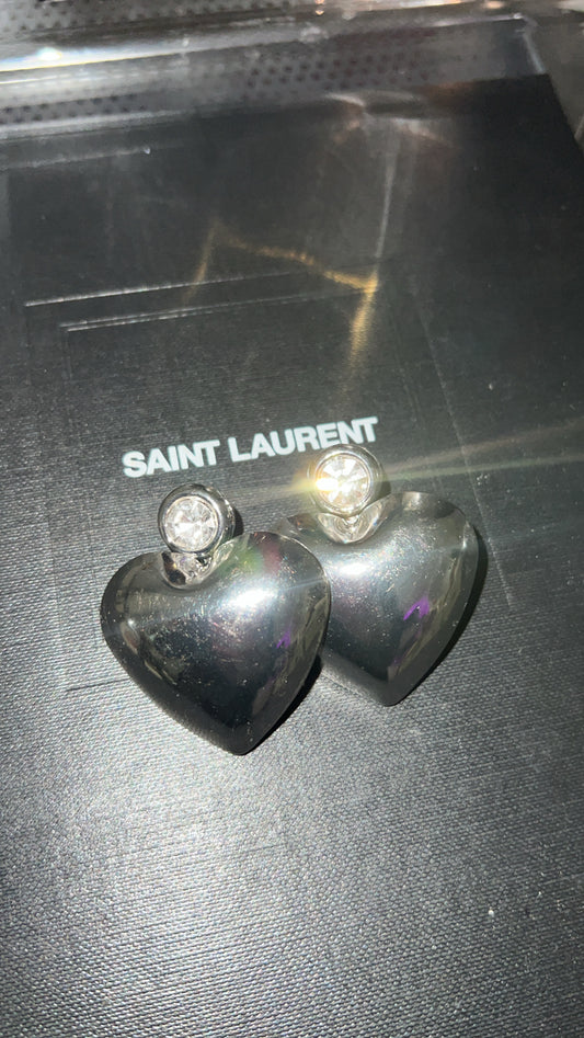 “Diamond Heart” Earring