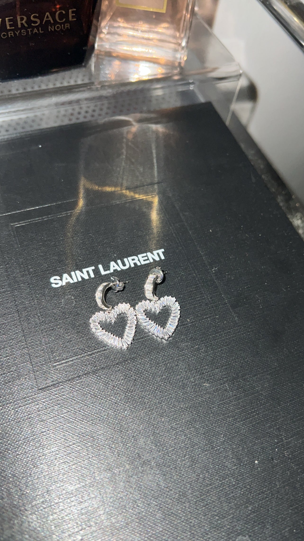 Heart Drop Earring