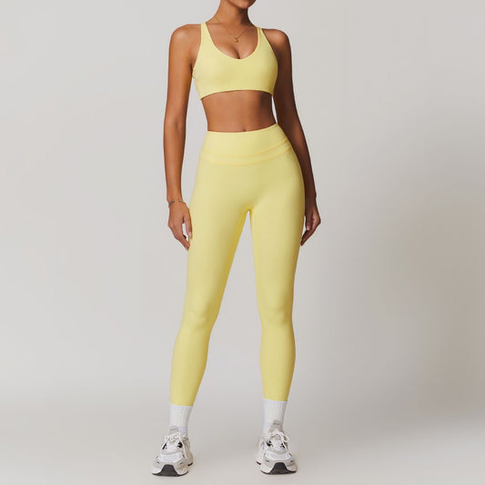 FitBoothe Yellow Workout Set
