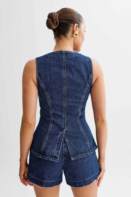 “Effortless” Denim Set